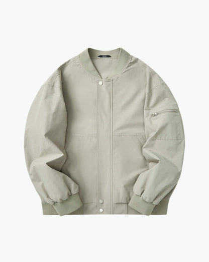 Minimalist Bomber Jacket