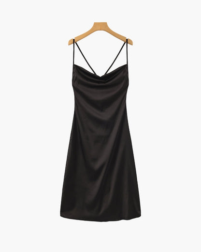 Old Money Silk Slip Dress