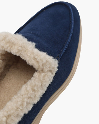 Fur-Lined Premium Loafers