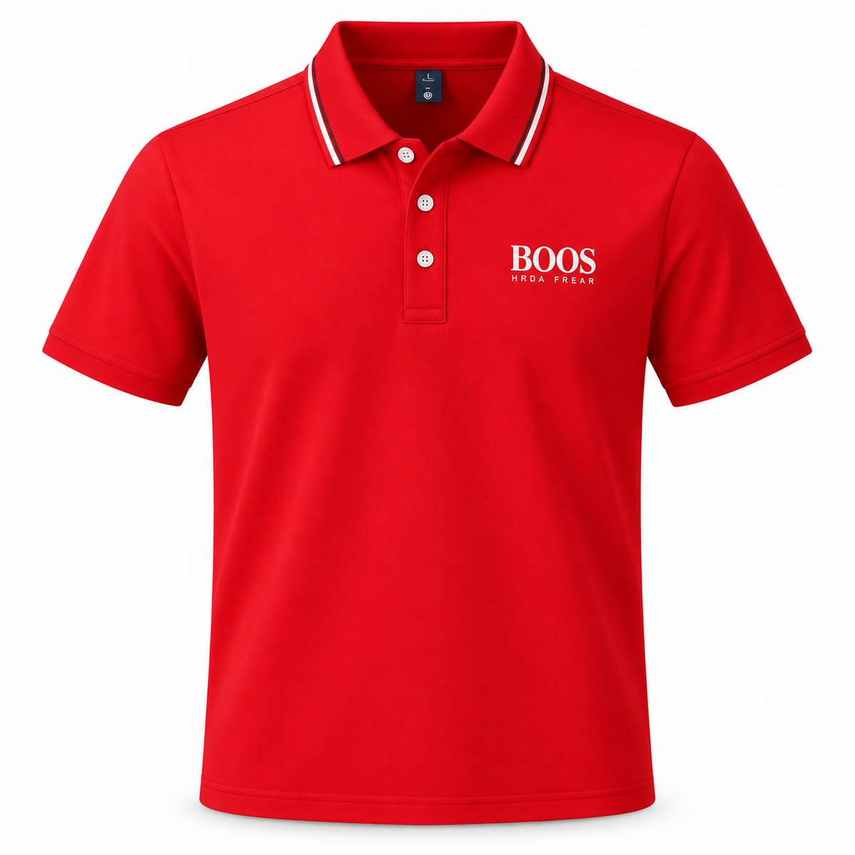 Classic Contrast Collar Polo Shirt