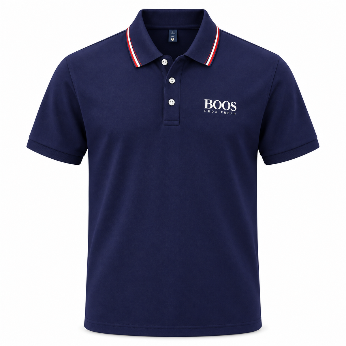 Classic Contrast Collar Polo Shirt