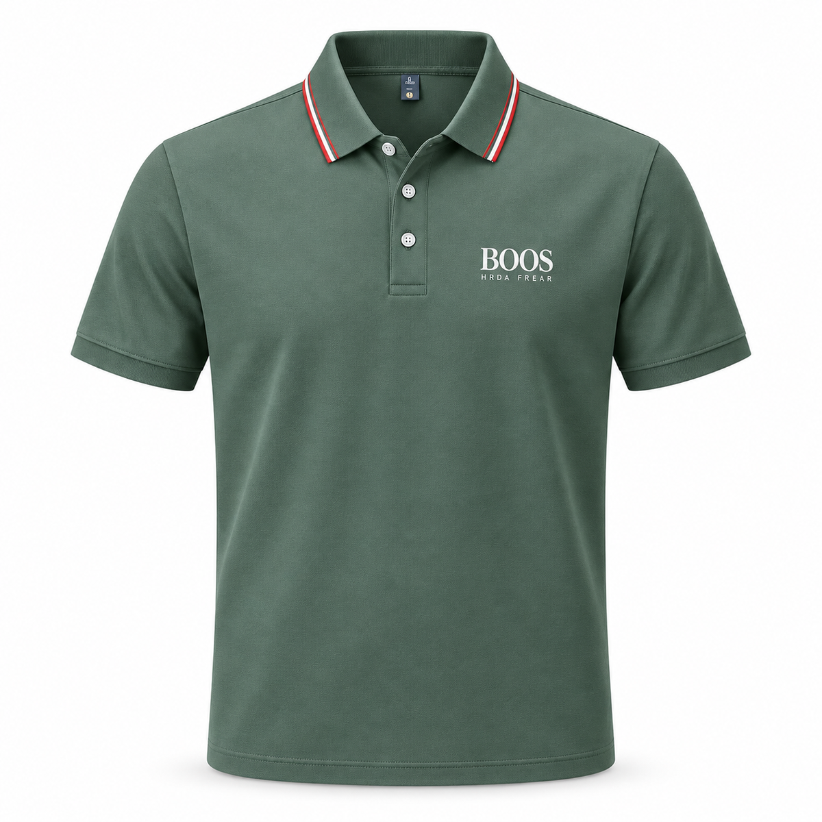 Classic Contrast Collar Polo Shirt